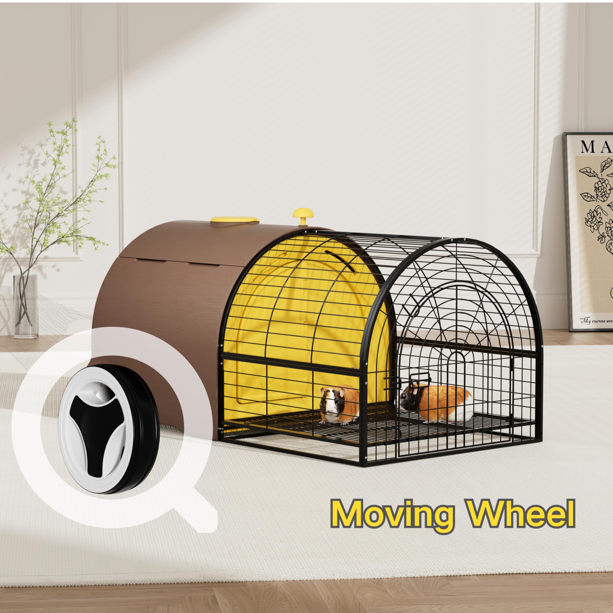 Hutch Bunny Cage Guinea Pig Cage 